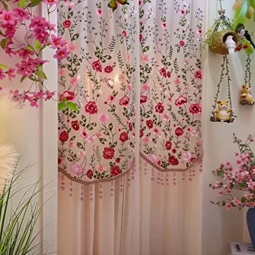 Двухслойная штора для дверей 200x95 см (C01765) - фото 4