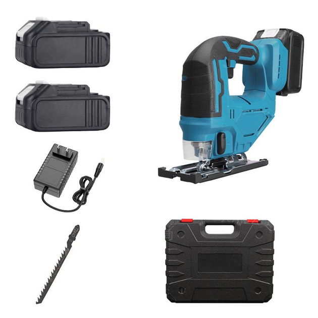 Лобзик акумуляторний з регулюванням швидкості та кута нахилу 2 акумулятора 24 В (500427) - фото 4