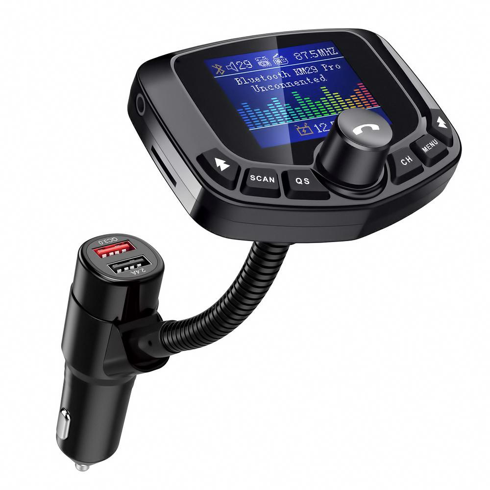 ᐉ FM-трансмиттер Auto Care Nulaxy Bluetooth Smart Auto Transmitter 2.0  (1101)