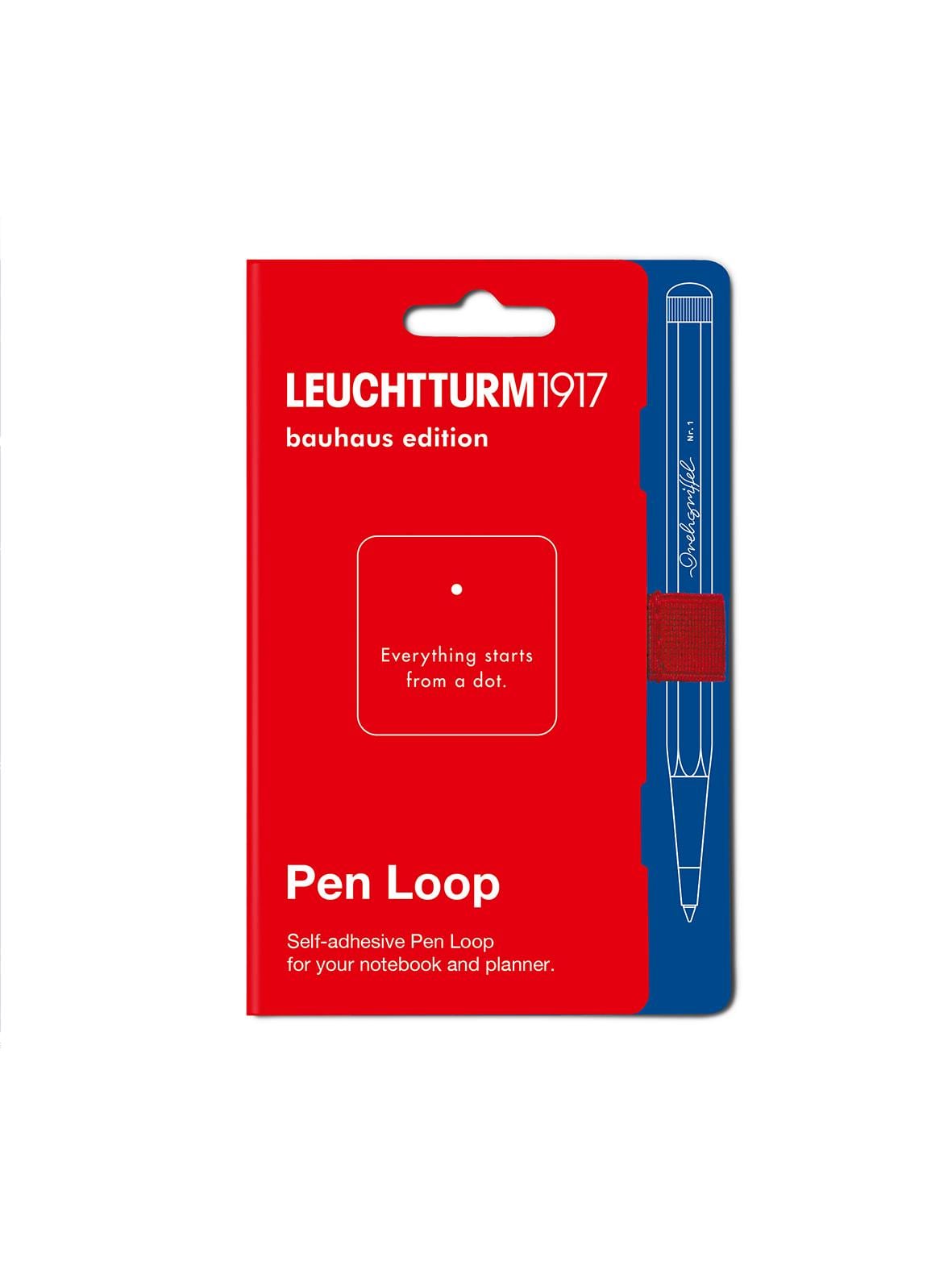 Держатель для ручки Leuchtturm1917 Bauhaus Edition Красный (359773)