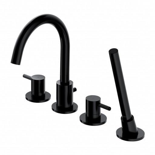 Смеситель для ванны Omnires Y Black (Y1232BL)