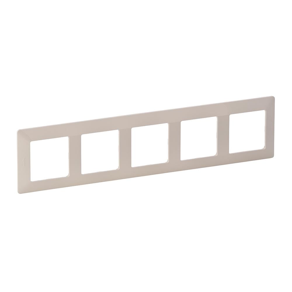 Рамка Legrand Valena Life 5-постовая Слоновая кость (754045) Рамка Legrand Valena Life 5-постовая Слоновая кость (754045)