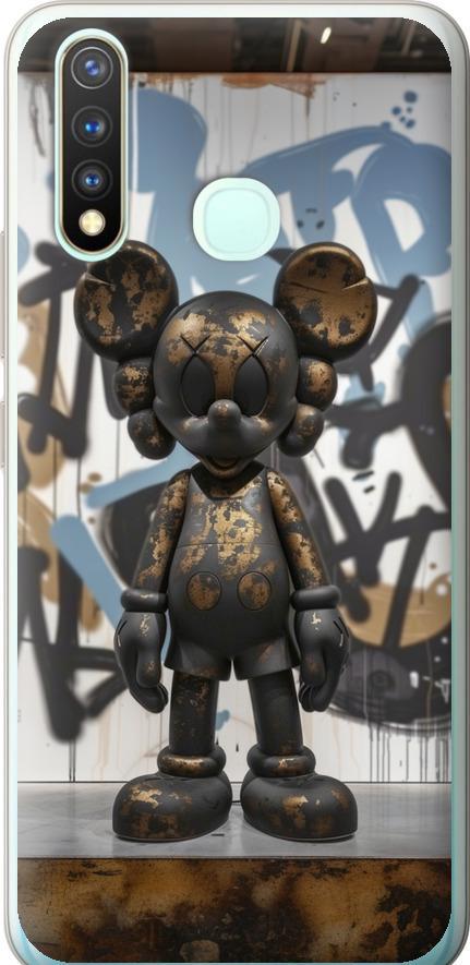 Чехол на Vivo Y19 Bronze kaws v2 (6098t-630-42517)