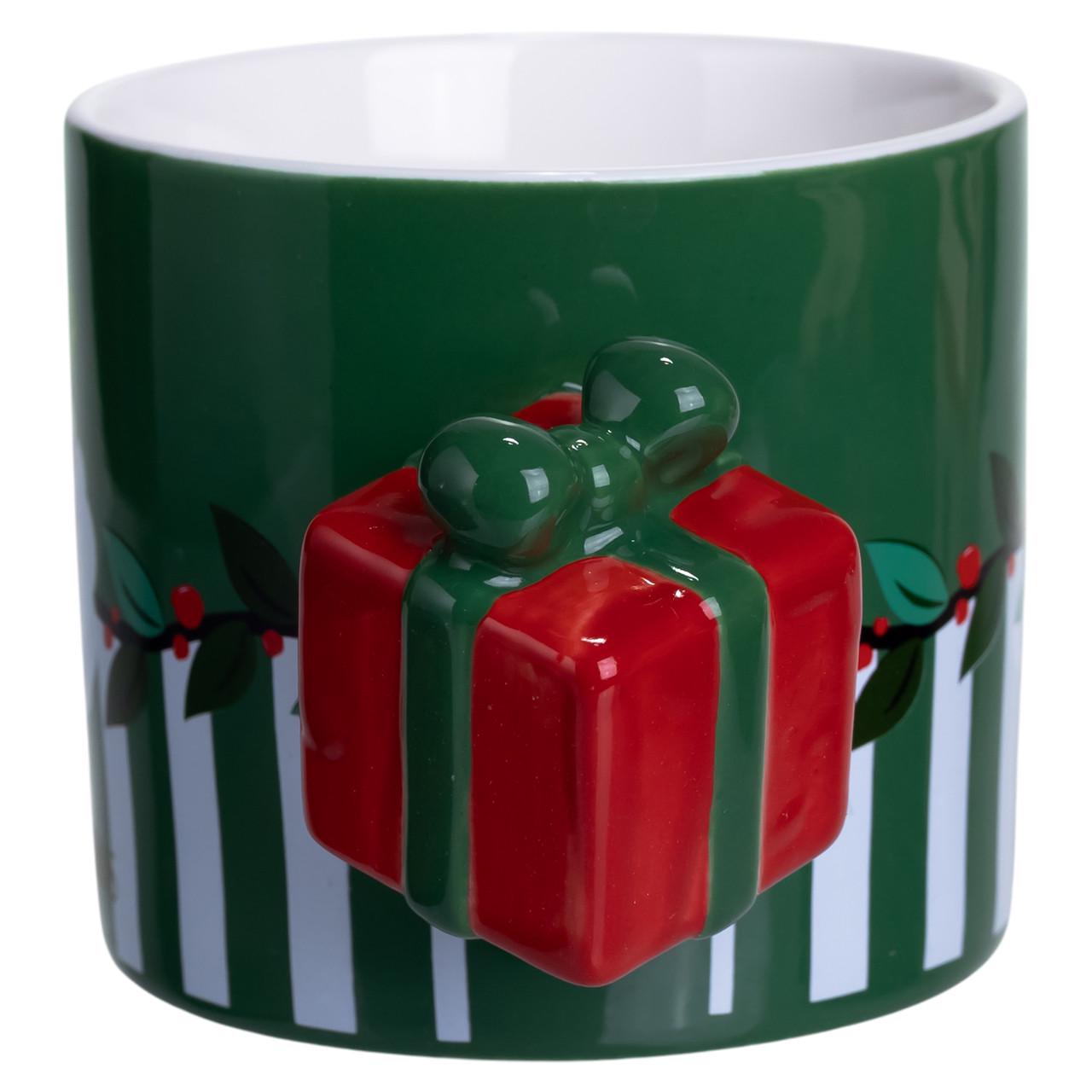 Чашка порцелянова Merry Christmas 400 мл Зелений (FM-CS-49GR) - фото 6 Чашка порцелянова Merry Christmas 400 мл Зелений (FM-CS-49GR) - фото 6