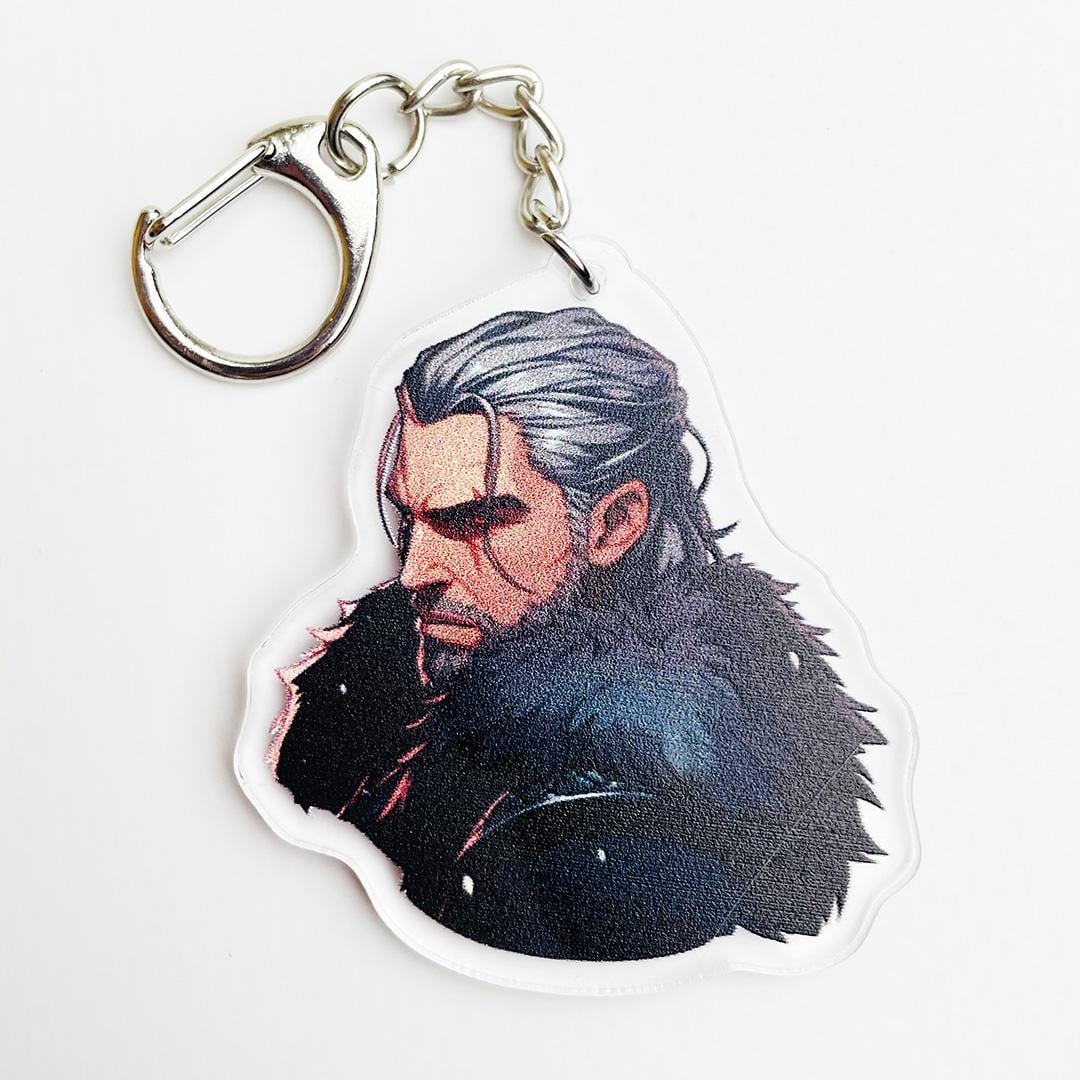 Брелок акриловий The Witcher Geralt (00000002811)