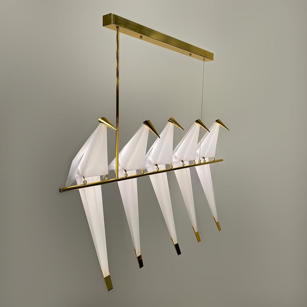 Люстра-композиція з 5 птахів (AS 145/5) - фото 4 Люстра-композиція з 5 птахів (AS 145/5) - фото 4