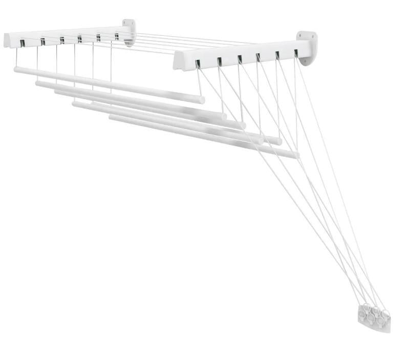 Сушилка для белья настенно-потолочная Casa Si Pick Up 100 White (DAS302377) - фото 1