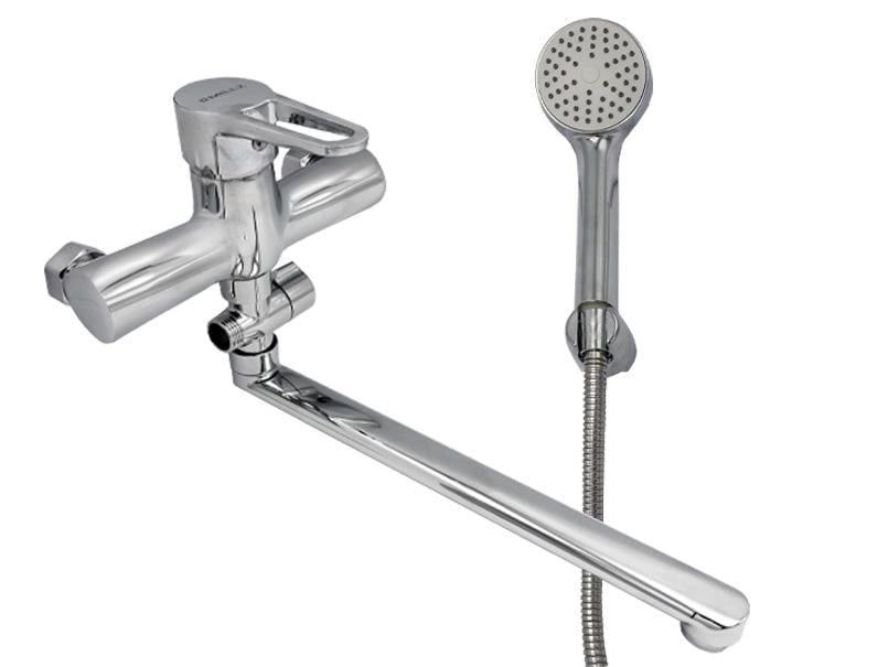 Смеситель для ванны MILLZ излил прямой 30 см Хром (MRS-11-35-007)