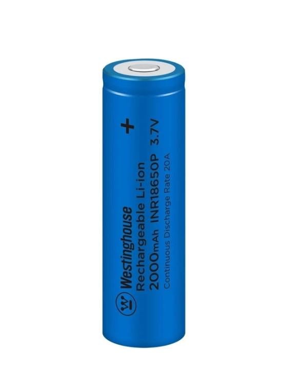 Аккумулятор высокотоковый Westinghouse Li-ion INR18650 3,7V 2000 mAh 10C (1846) Аккумулятор высокотоковый Westinghouse Li-ion INR18650 3,7V 2000 mAh 10C (1846)