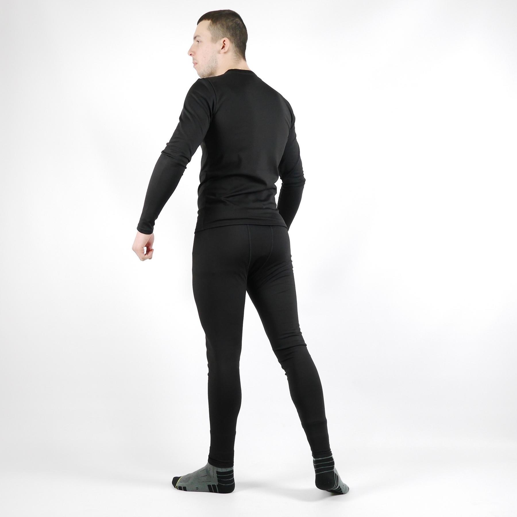 Комплект термобелья на флисе XXXL Черный (1145-XXXL) - фото 6 Комплект термобелья на флисе XXXL Черный (1145-XXXL) - фото 6