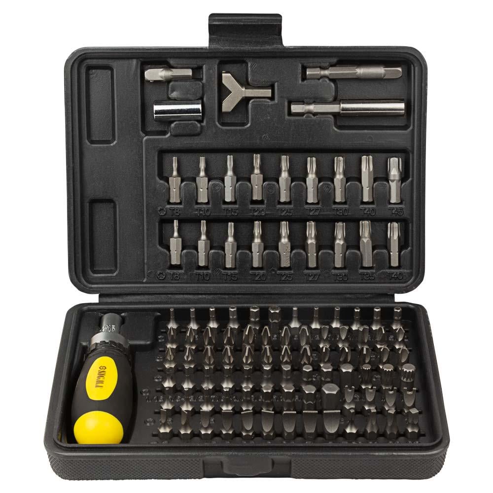 Викрутка SIGMA CrV з реверсом з бітами 101 шт. (4002501)