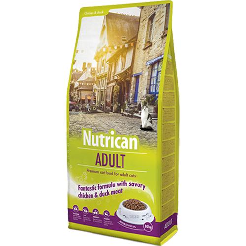 Сухий корм преміум класу Nutrican Cat для дорослих котів 2 кг (nc513376)