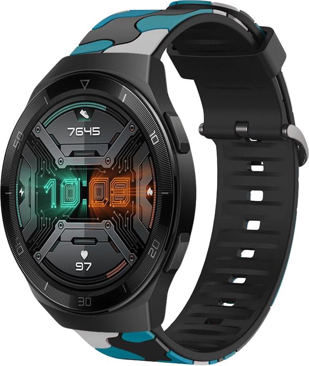 Ремешок Tactic Camouflage для Huawei Watch GT2e 46 мм Blue (32938-28)