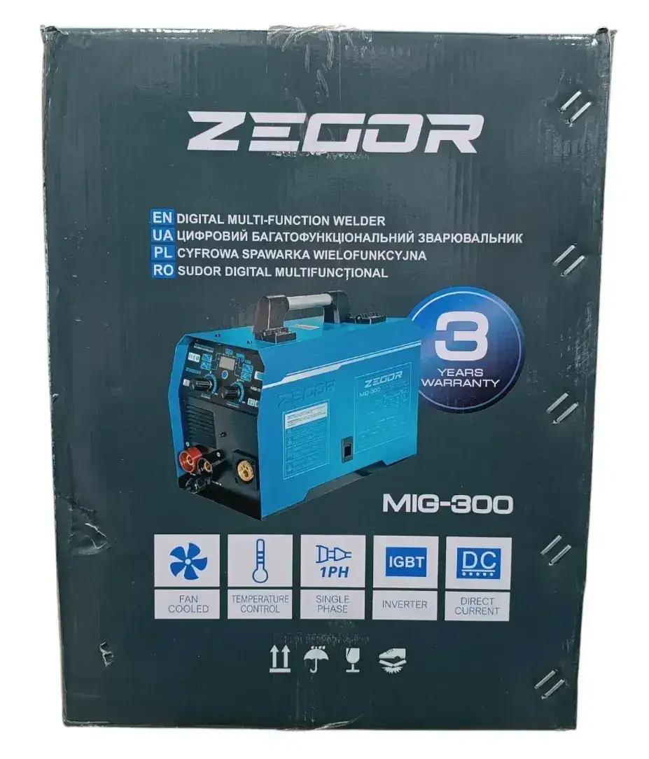 Інверторний зварювальний апарат Zegor MIG-300/IGBT/4 КВт 3в1 MIG TIG MMA - фото 10 Інверторний зварювальний апарат Zegor MIG-300/IGBT/4 КВт 3в1 MIG TIG MMA - фото 10