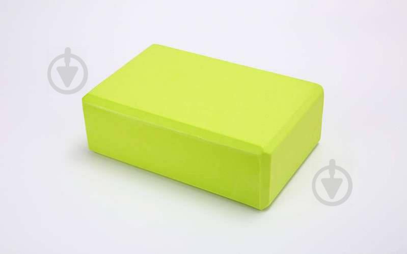 Блок для йоги planeta-sport SP-Planeta FI-5951 Салатовый