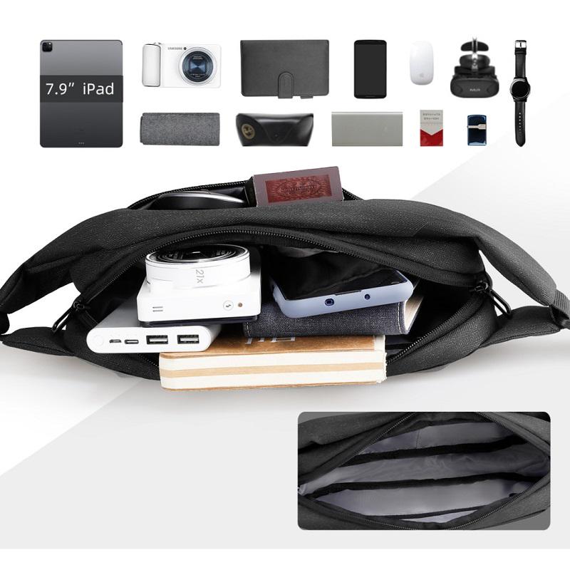 Сумка через плече чоловіча Mark Ryden MR7786JY Чорний (1843) - фото 3 Сумка через плече чоловіча Mark Ryden MR7786JY Чорний (1843) - фото 3