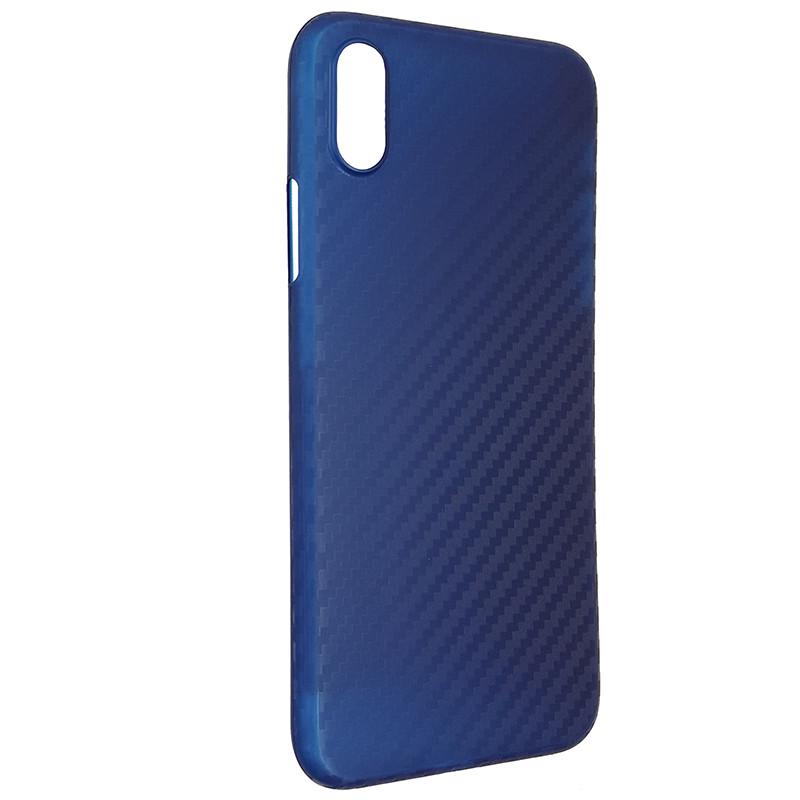 Чехол Anyland Carbon Ultra thin для Apple iPhone X/XS Blue (29caa1-3093)