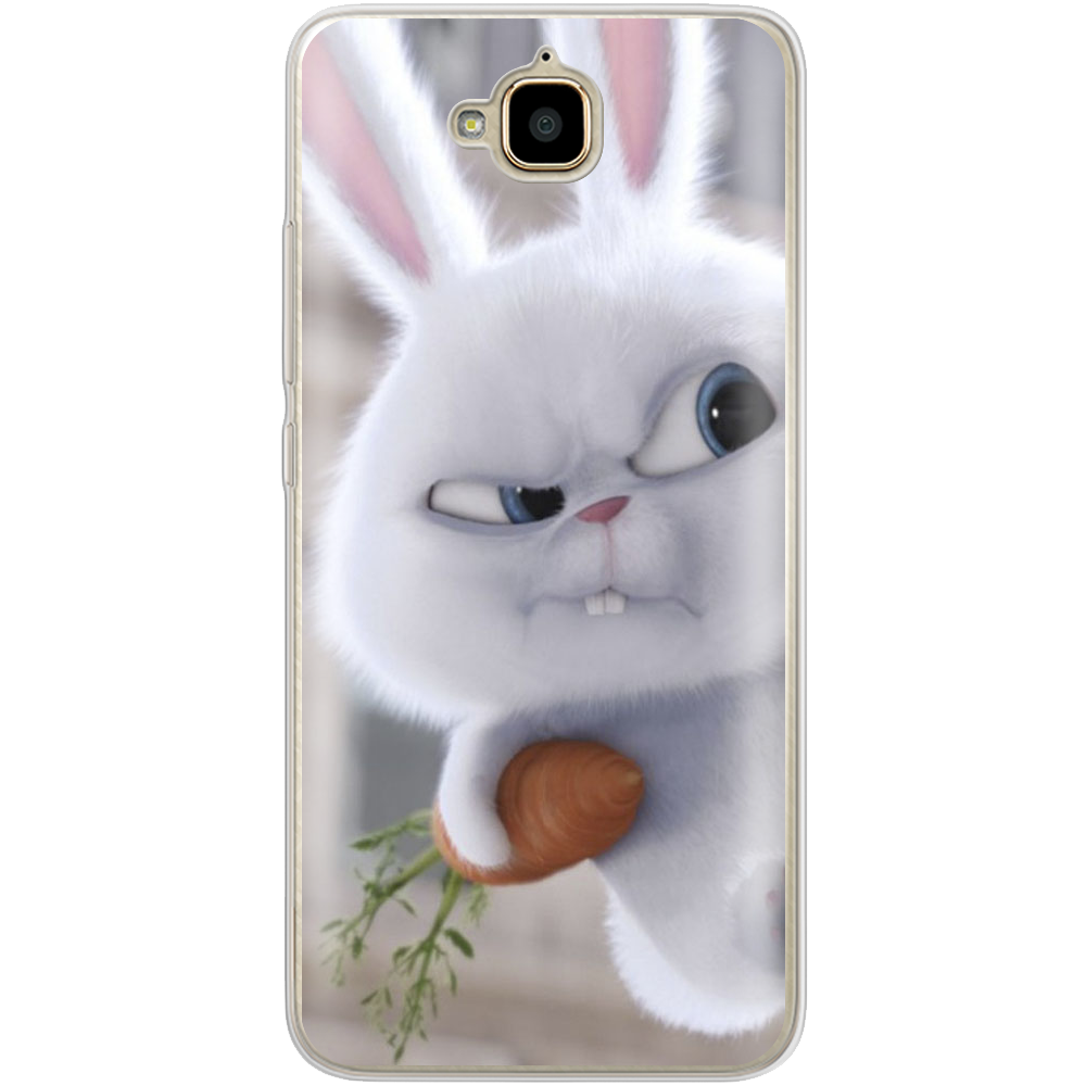 Чехол Boxface Huawei Y6 Pro Rabbit Snowball Прозрачный силикон (25518-up1116-25518)