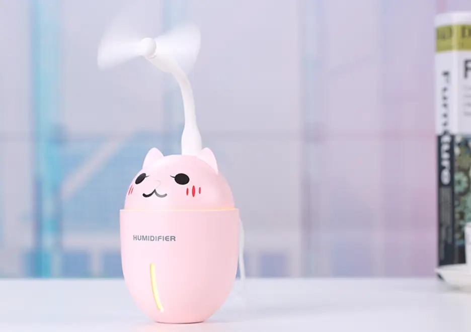 Зволожувач повітря Humidifier Котик із USB ультразвуковий 320 мл (00386) - фото 3