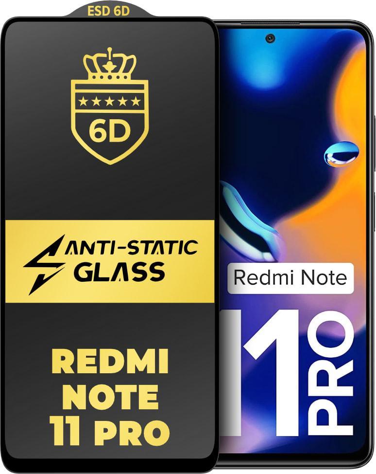 Защитное стекло 6D Anti-Static Xiaomi Redmi Note 11 Pro (4G/5G) Glass Shield (33241)