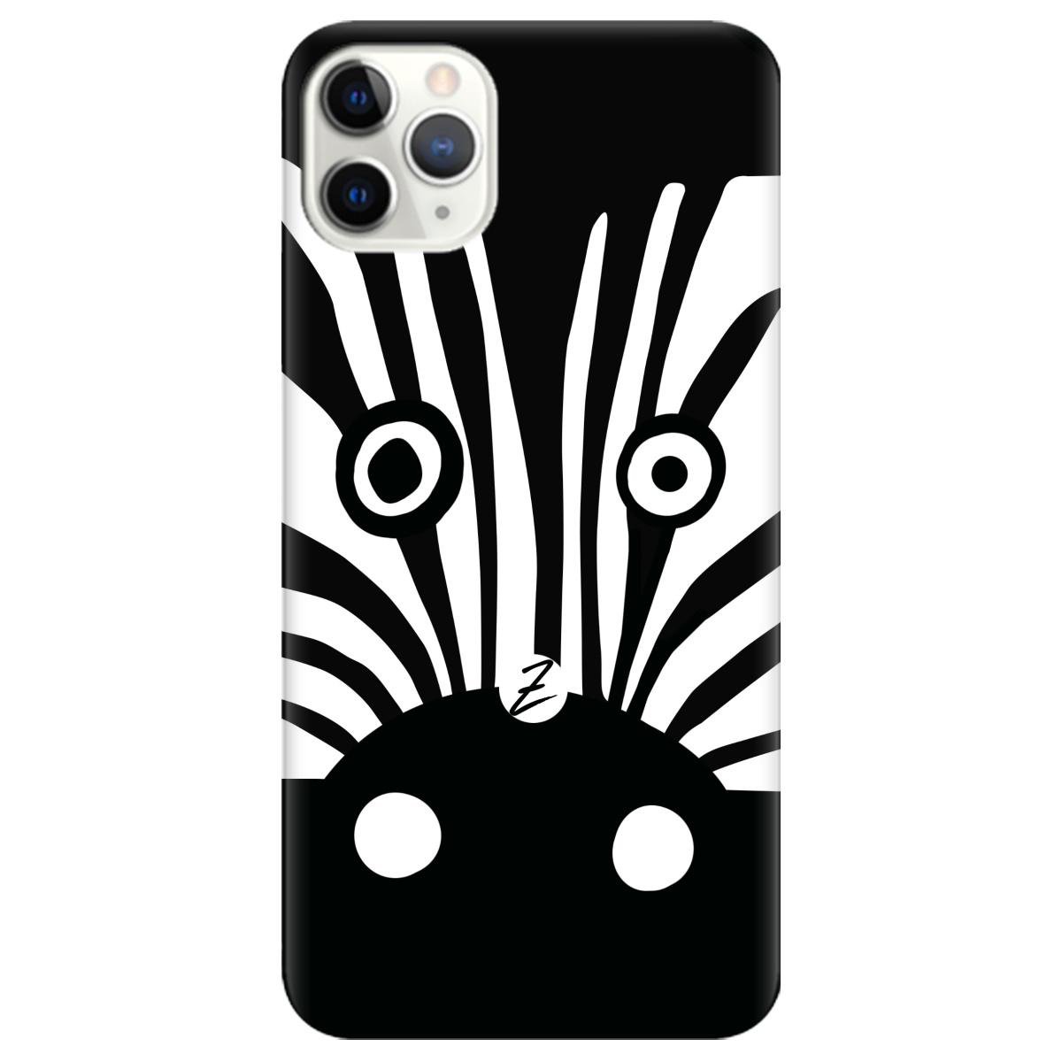 Силиконовый чехол Zorrov для Apple iPhone 11 Pro Max - Zebra (12180040179072459)