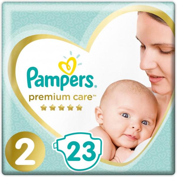 Подгузники Pampers Premium Care р. 2 4-8 кг 23 шт. (104652)