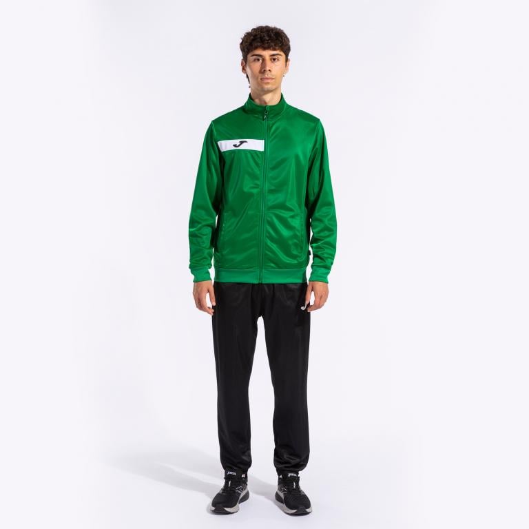 Спортивний костюм Joma 102742.451 Columbus Tracksuit L Green/Black - фото 1