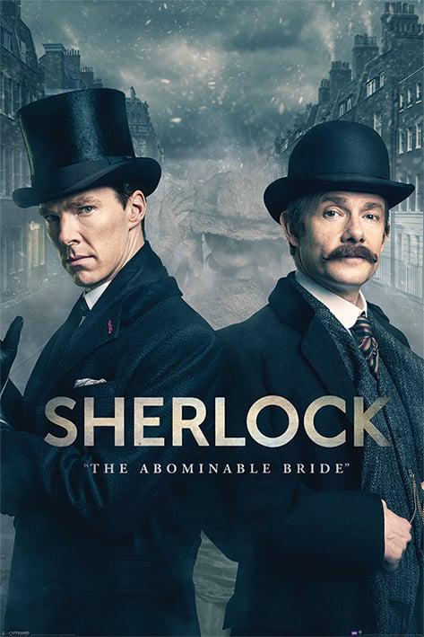 Постер плакат Шерлок/Sherlock The Abominable Bride 61x91,5 см