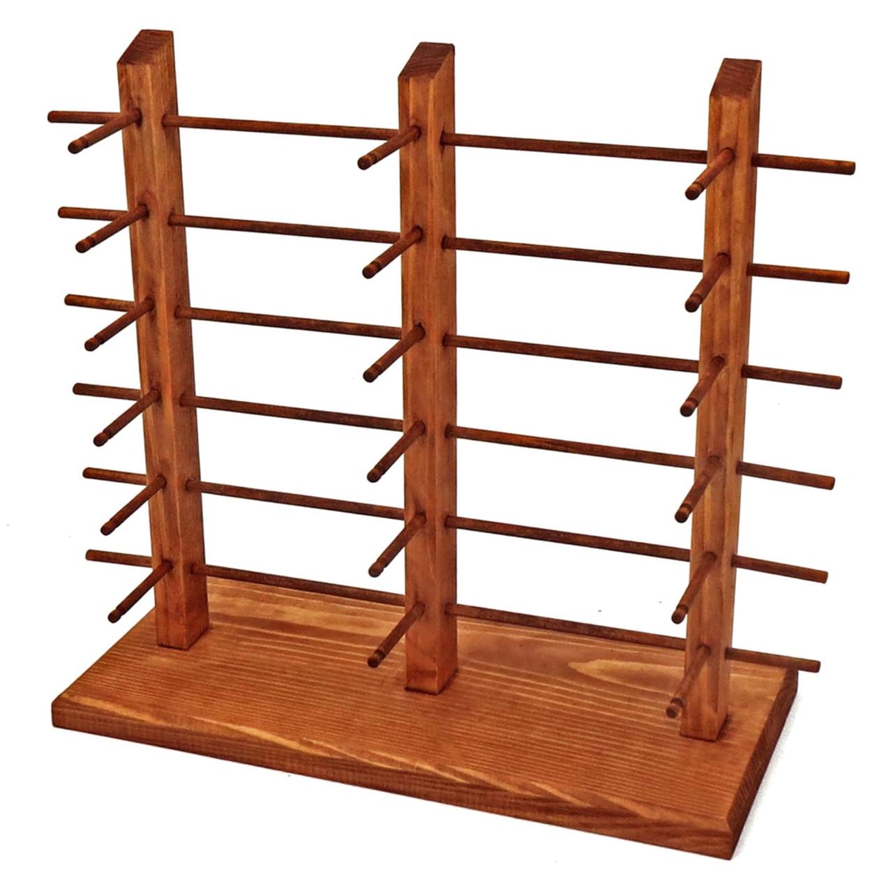 Органайзер для окулярів з дерева Кваріаті 6 Шафран (ОЧК-601306)