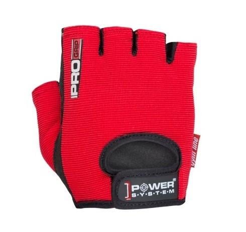 Перчатки для фитнеса и тяжелой атлетики Power System Pro Grip PS-2250 XL Red