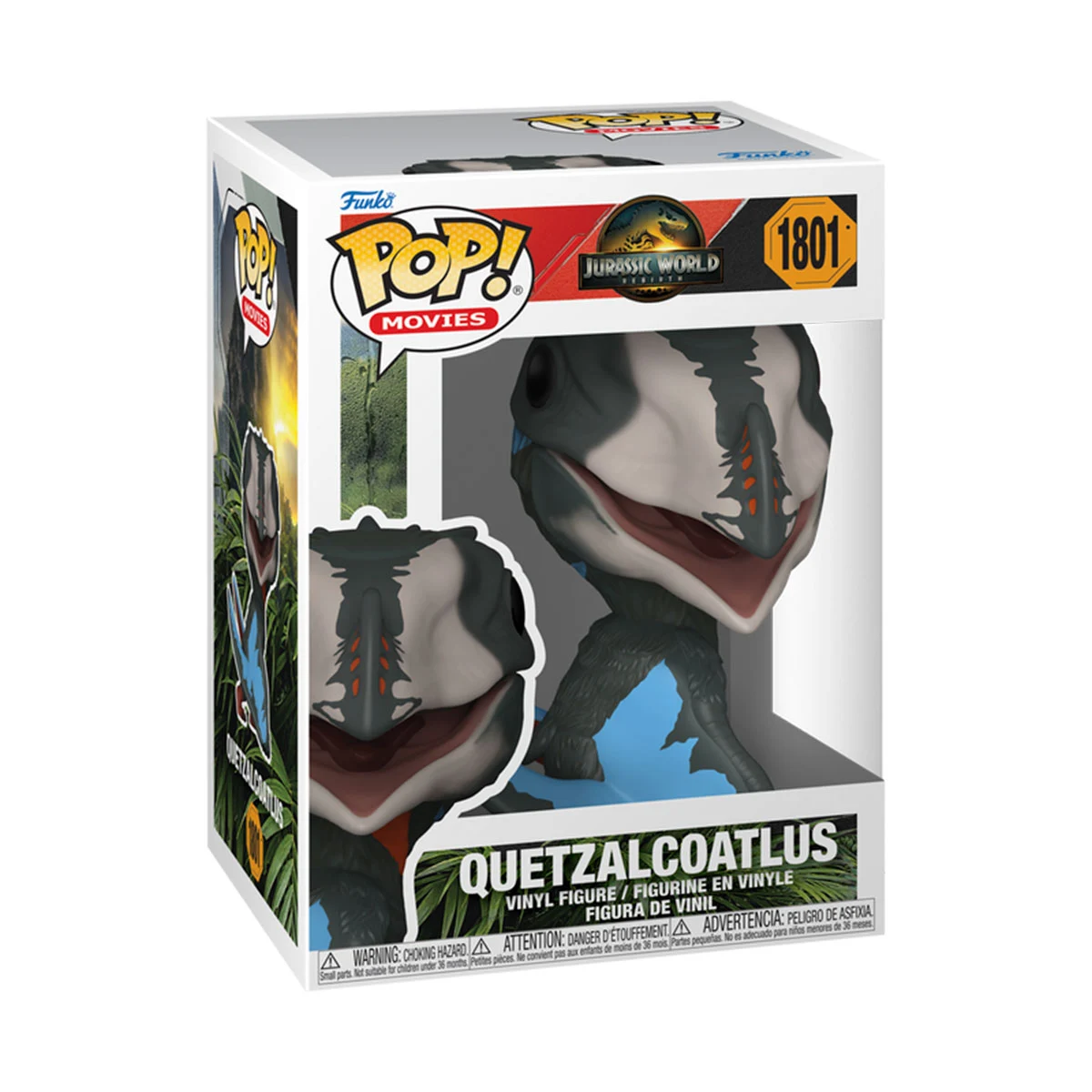 Игровая виниловая фигурка Funko Pop Мир Юрского периода Кетцалькоатль