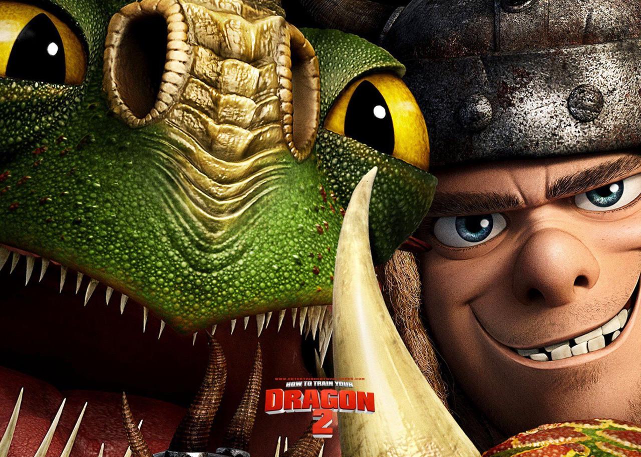 Картина GeekLand How to train your dragon постер к мультфильму (HD.09.010)