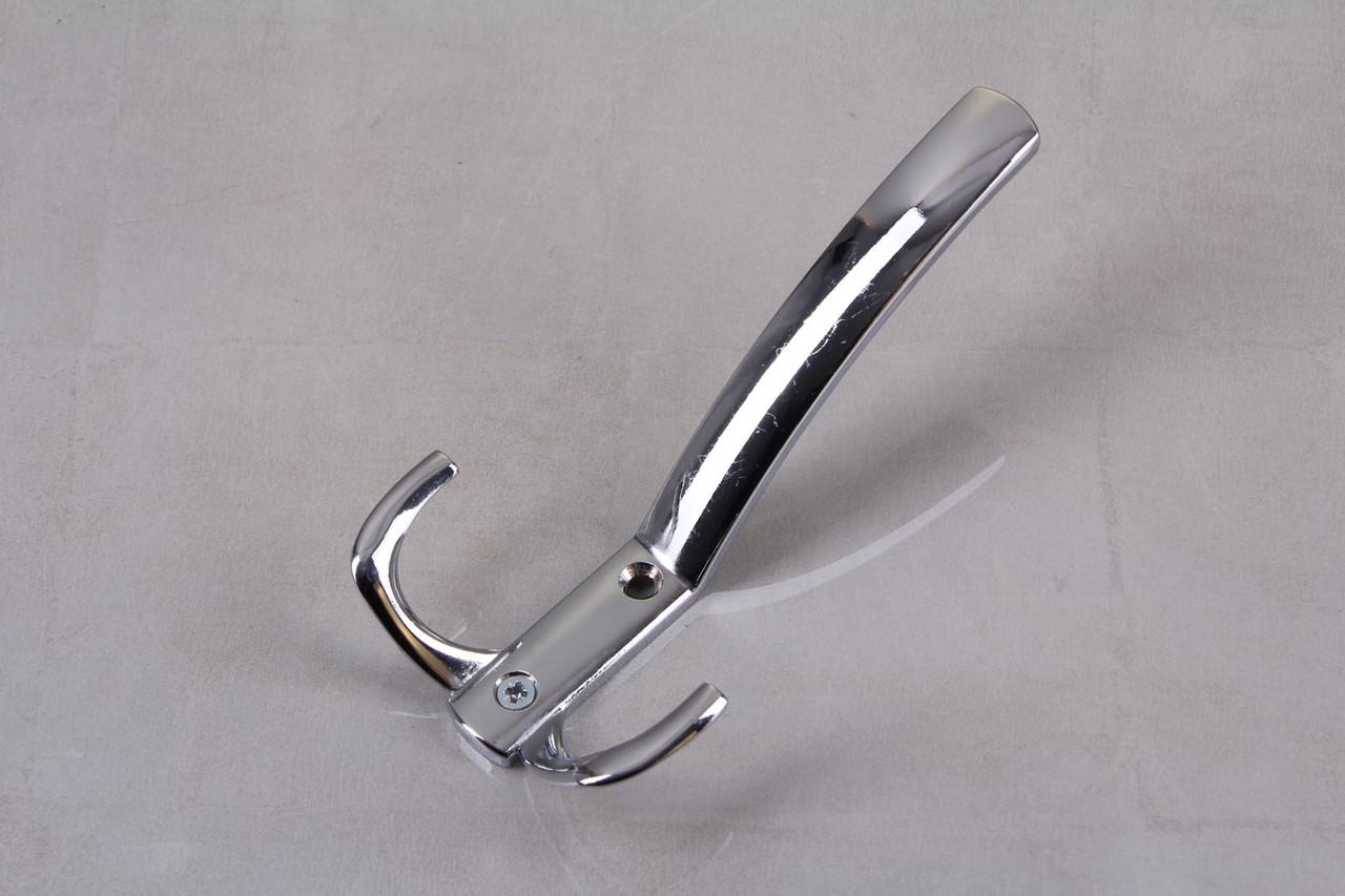 Крючок мебельный GTV К23-D1 тройной Хром (K23-D1-01)