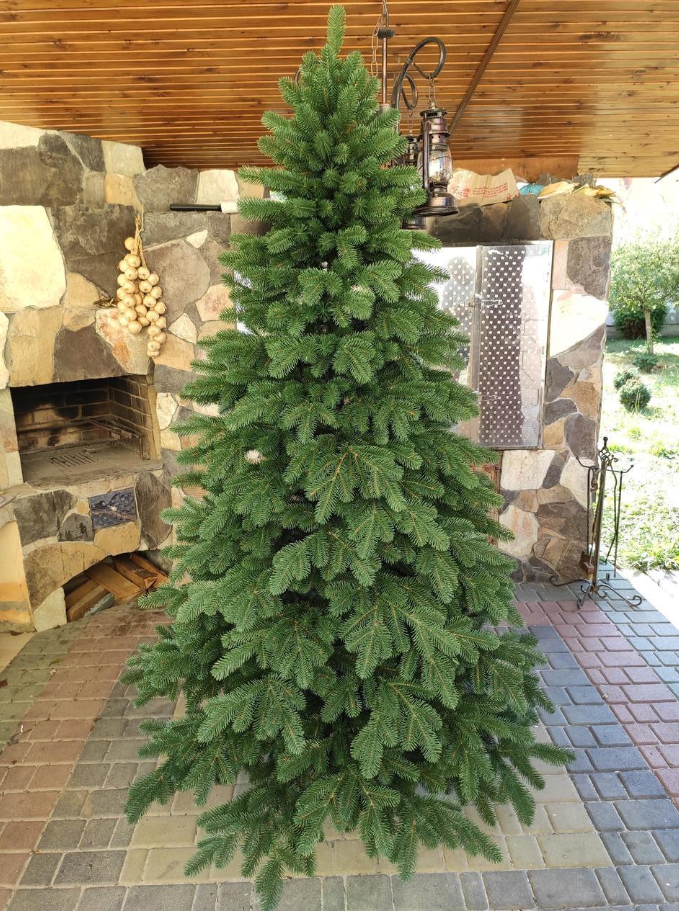 Штучна ялинка лита Елітна з підставкою 1,50 м Зелений (NYT15293) - фото 11 Штучна ялинка лита Елітна з підставкою 1,50 м Зелений (NYT15293) - фото 11