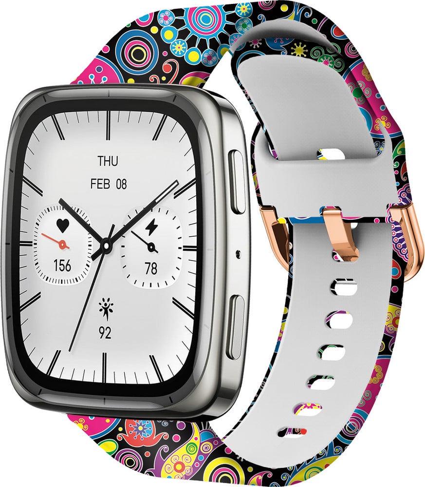 Ремінець Colorful для Amazfit Active 2 Square Fireworks (42169) Ремінець Colorful для Amazfit Active 2 Square Fireworks (42169)