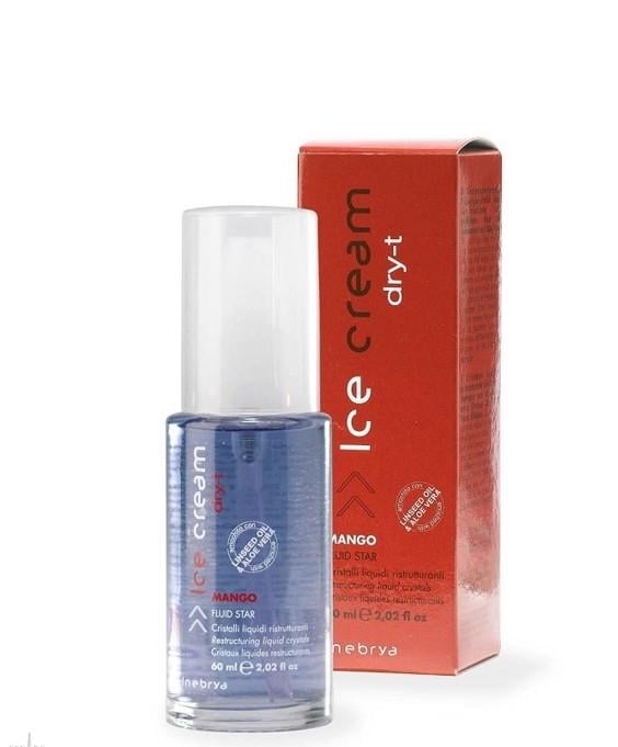 Флюид Жидкие кристаллы Inebrya Ice Cream Dry-T Mango Fluid Star 60 мл (934094411)