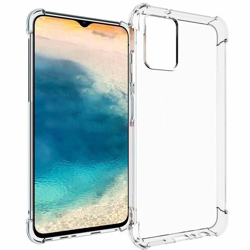 Противоударный TPU чехол GETMAN Ease logo усиленные углы для Nokia G42 Бесцветный (прозрачный)