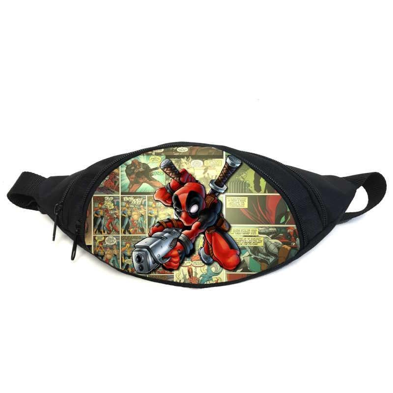 Поясная сумка-бананка Cappuccino Toys Дэдпул GB-deadpool 022 Черный (2399980015)