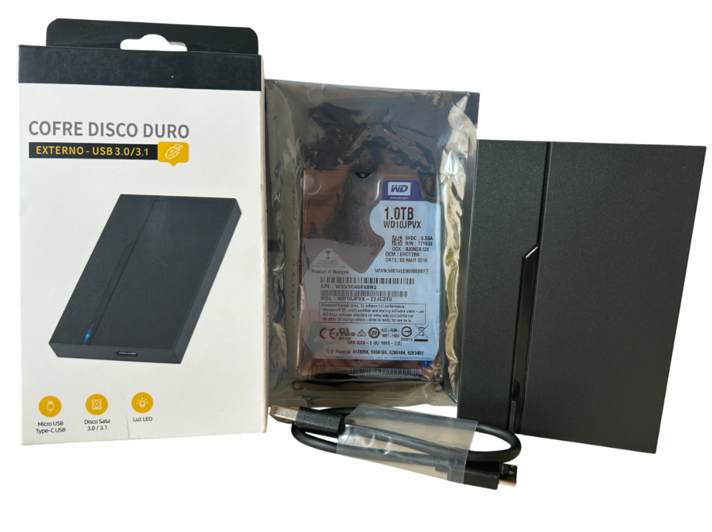 Зовнішній жорсткий диск Western Digital 1000GB/1TB USB 3.0 (27071635) - фото 2 Зовнішній жорсткий диск Western Digital 1000GB/1TB USB 3.0 (27071635) - фото 2