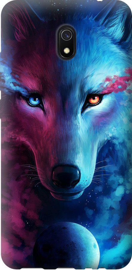 Чехол на Xiaomi Redmi 8A Арт-волк (3999u-1794-42517)