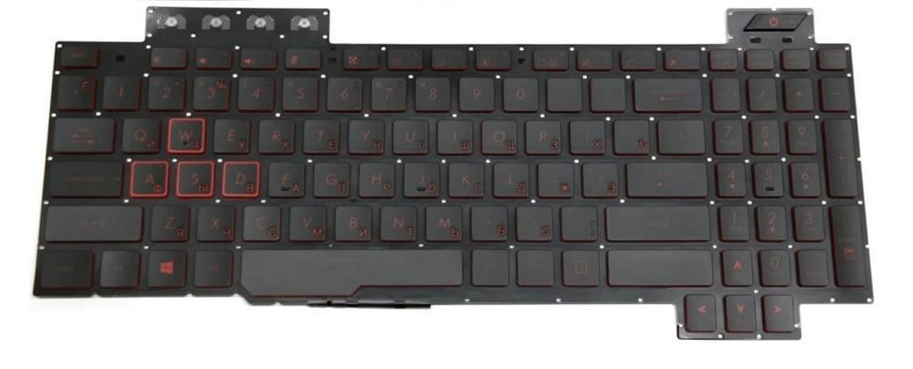 Клавиатура для ноутбука Asus MW504GD с подсветкой клавиш (90NR00J2-R31UA1)