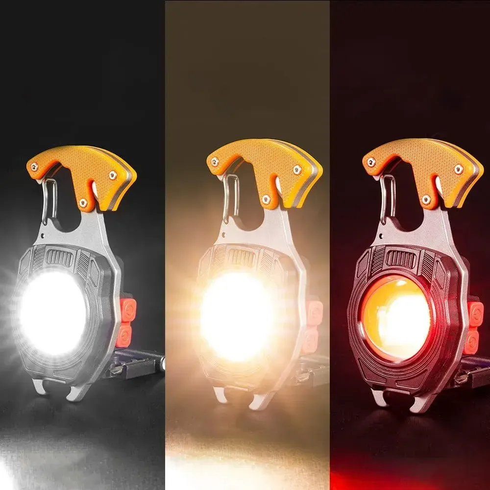 Ліхтарик брелок LED на карабіні W5147 з USB акумуляторний (234570440) - фото 2 Ліхтарик брелок LED на карабіні W5147 з USB акумуляторний (234570440) - фото 2