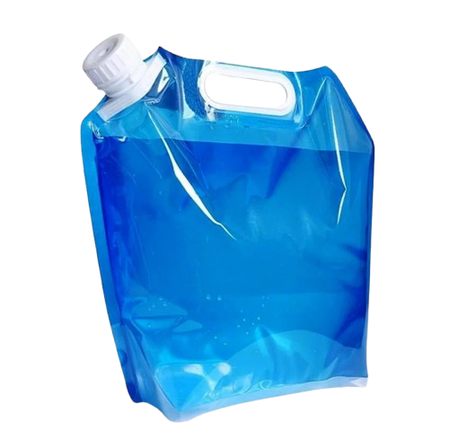 Канистра-пакет для воды сложная производная с краном 10 л Blue (124418) Канистра-пакет для воды сложная производная с краном 10 л Blue (124418)