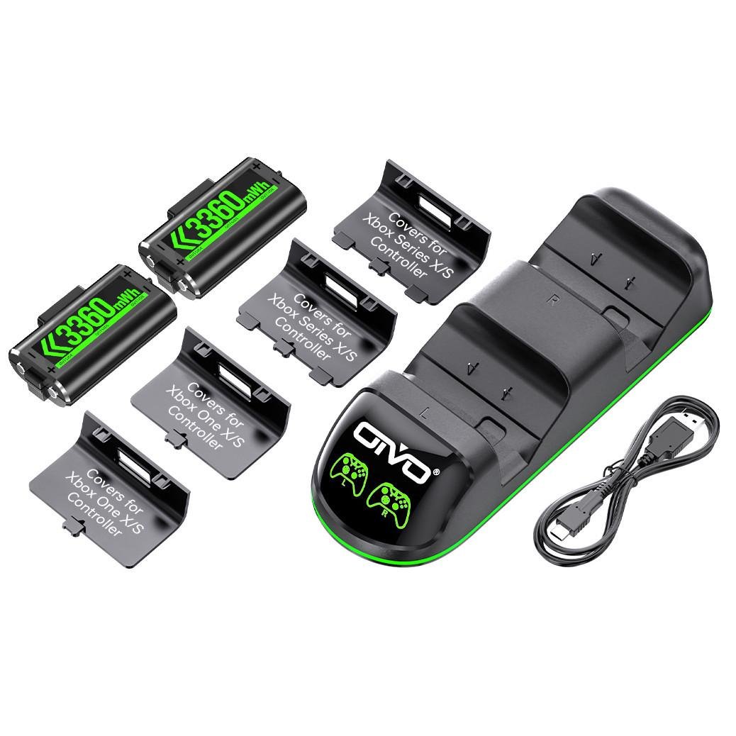 Зарядка и два аккумулятора для геймпада Xbox 3360 mWh OIVO IV-X131X (2525824570)