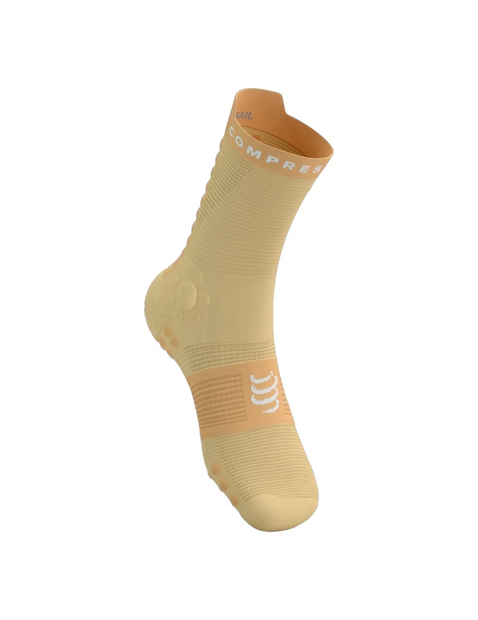 Шкарпетки компресійні Compressport XU00048B4031T1 Pro Racing Socks v4.0 Trail T1 Impala/Buff Orange (26711890) - фото 2