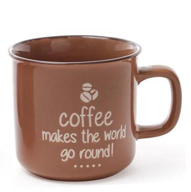 Чашка керамическая Flora Coffee 0,45 л (31330)