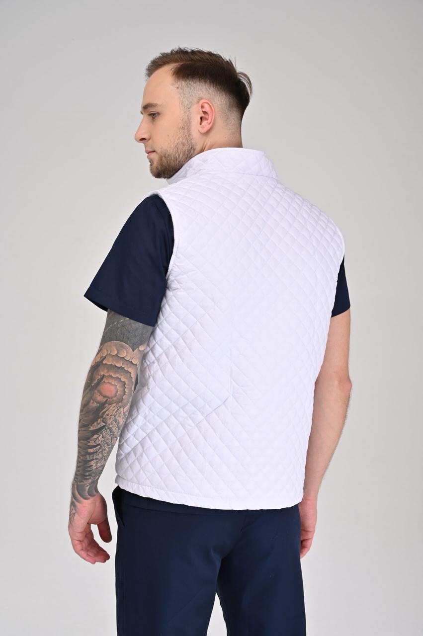 Жилет медицинский мужской теплый TopLine Юкон 2 р. 56 Белый (31500-01-(56) - фото 4 Жилет медицинский мужской теплый TopLine Юкон 2 р. 56 Белый (31500-01-(56) - фото 4