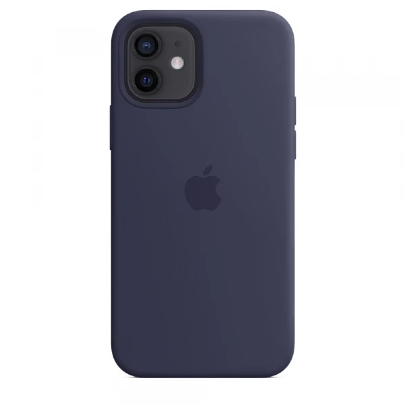 Чехол GoVern Silicone Case Full для Apple iPhone 12 Midnight Blue