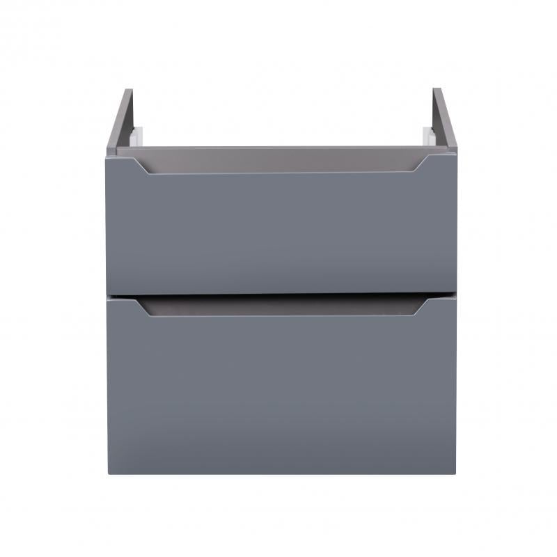 Тумба подвесная Q-tap Scorpio 605х585х460 Graphite (QT1474TPВ602G)