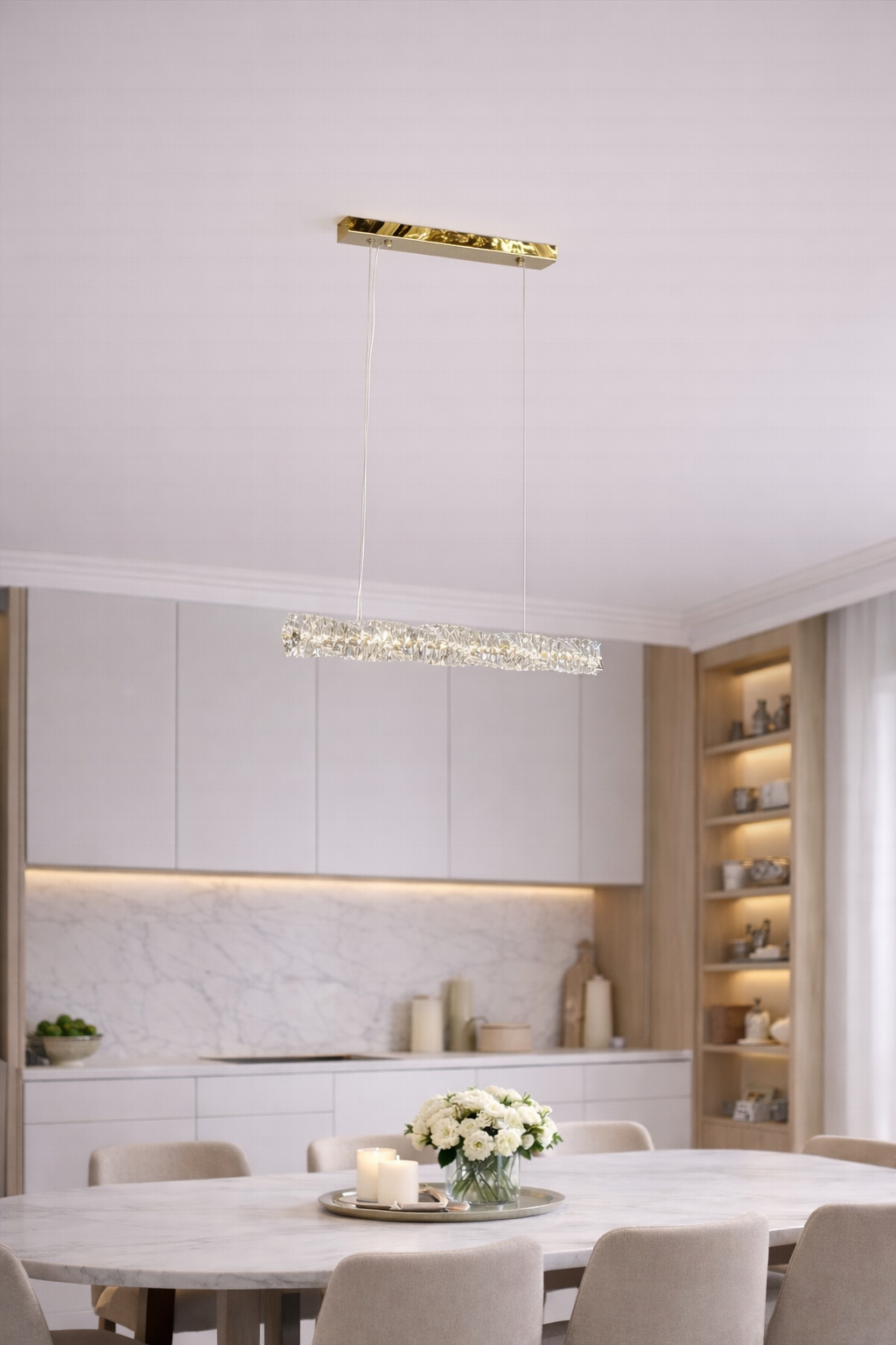 Люстра Celesta Ice Bar LED 3 режими 33W (20157/L1000GD)
